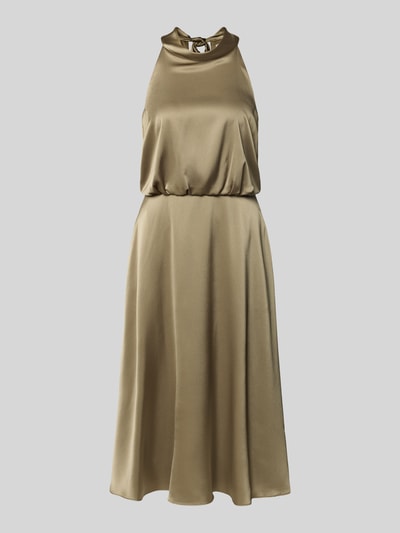 V by Vera Mont Cocktailkleid mit Schnürung und Reißverschluss Gruen 2