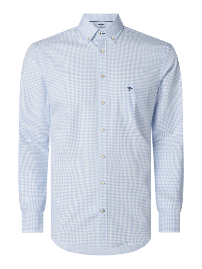 Fynch-Hatton Regular fit vrijetijdsoverhemd met streepmotief, model 'All Season' Bleu - 2