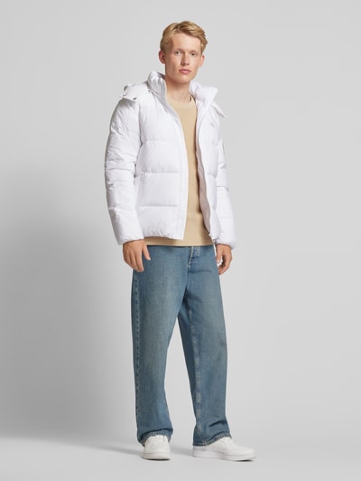 Calvin Klein Jeans Donsjack met vulling van dons en veren, model 'ESSENTIALS' Wit - 1