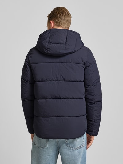 ECOALF Steppjacke mit Reißverschlusstaschen Modell 'BAZON' Marine 5