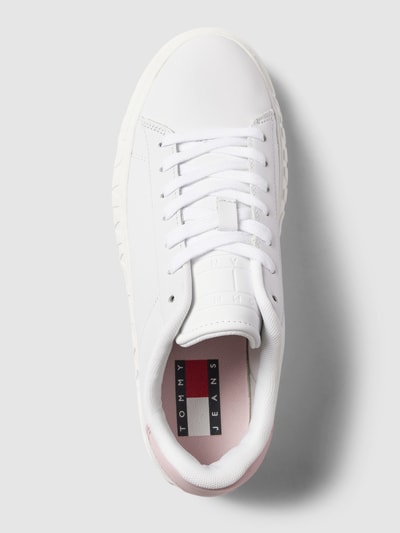 Tommy Jeans Sneaker mit Plateausohle Modell 'NEW CUPSOLE' Weiß 4