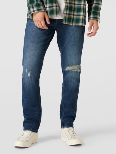 Tommy Jeans Slim Fit Jeans im Used-Look Modell 'SCANTON' Jeansblau 4