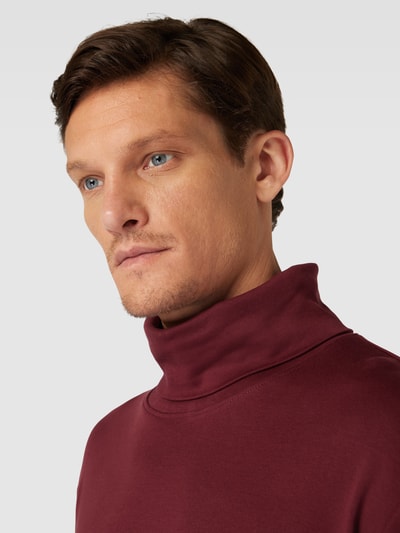 Tom Tailor Longsleeve mit Rollkragen Bordeaux 3