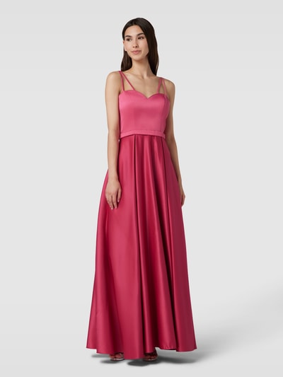 Laona Abendkleid mit Herz-Ausschnitt Pink 4