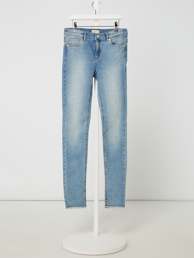 Only Skinny Fit Jeans aus Baumwolle  Jeansblau 1