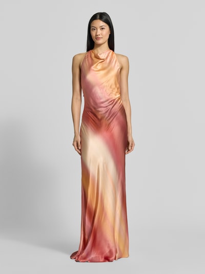 Forever New Abendkleid mit Neckholder Modell 'Andie' Orange 4