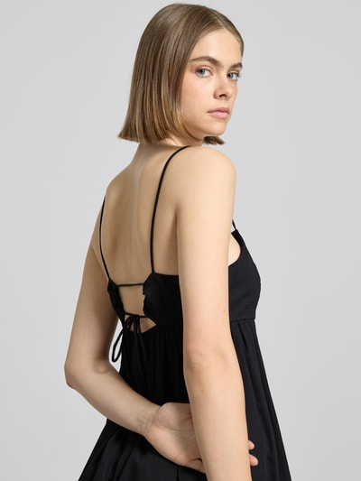 ONLY Sukienka mini o linii A z czystej bawełny model ‘DINNA LIFE’ Czarny 3