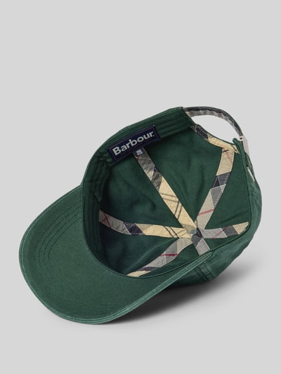 Barbour Basecap mit Label-Stitching Modell 'CASCADE' Gruen 2