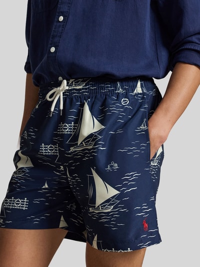 Polo Ralph Lauren Underwear Szorty kąpielowe z haftowanym logo Granatowy 3