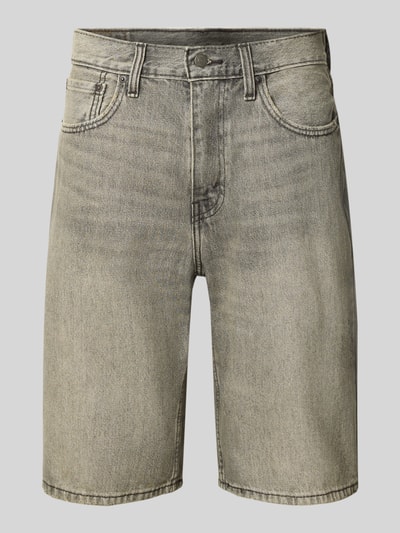 Levi's® Loose Fit Jeansshorts im Used-Look Hellgrau 2