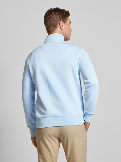 Polo Sport Sweatshirt mit Label-Print Hellblau 5