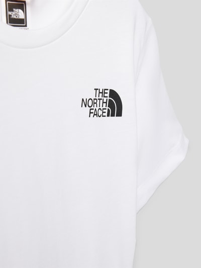 The North Face T-Shirt mit Label-Details Weiss 2