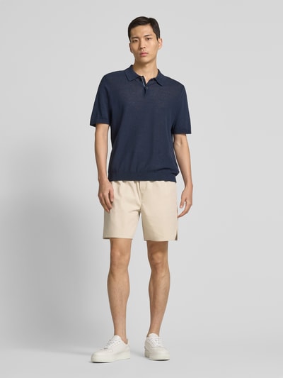 Les Deux Shorts mit Eingrifftaschen Modell 'Raphael' Sand 1