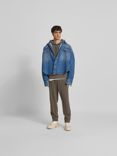 VETEMENTS Jeanshemd in Denim-Optik Jeansblau 1