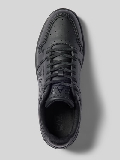 EA7 Emporio Armani Sneakers met labeldetail, model 'SLASHER' Zwart - 3