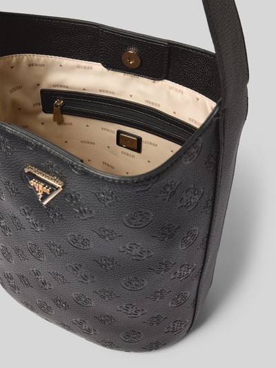Guess Shopper mit Label-Detail Modell 'CRESIDIA' Black 5
