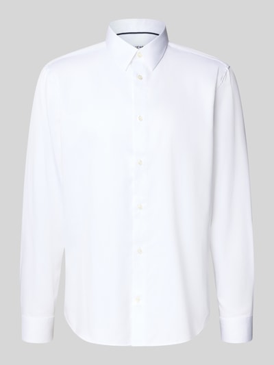 Jake*s Regular Fit Business-Hemd mit Kentkragen Weiss 2