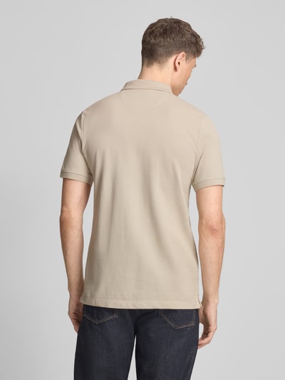s.Oliver RED LABEL Koszulka polo z czystej bawełny o kroju regular fit Beżowy 5
