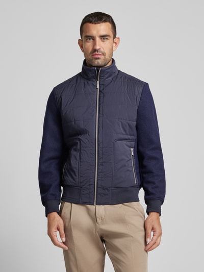 Christian Berg Men Jacke mit Stehkragen Marine 4