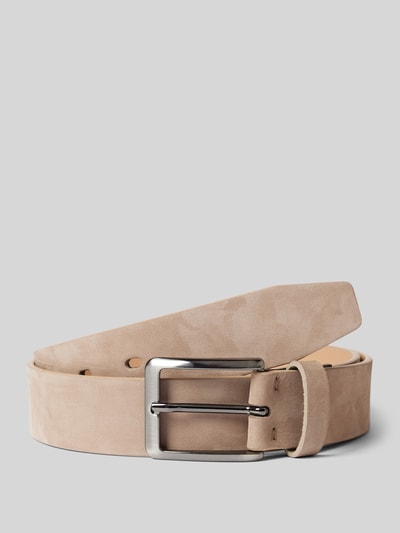 Lloyd Men's Belts Ledergürtel mit Dornschließe Sand 1