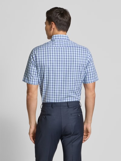 ETERNA Modern fit zakelijk overhemd met borstzak Groen - 5