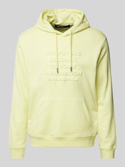 Karl Lagerfeld Hoodie mit Label-Stitching Mint 2