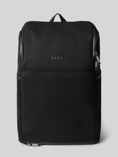 BOSS Rucksack mit Label-Applikation Modell 'EVO' Black 2