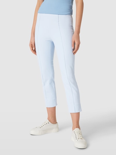 SEDUCTIVE Stoffhose mit Teilungsnähten Modell 'CAPRI' Hellblau 4