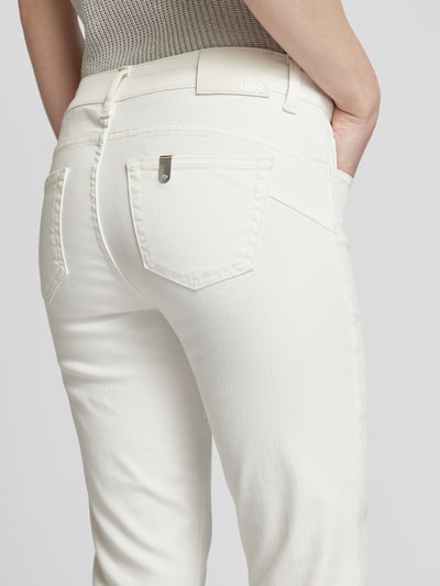 Liu Jo White Skinny Fit Jeans im 5-Pocket-Design Offwhite 3