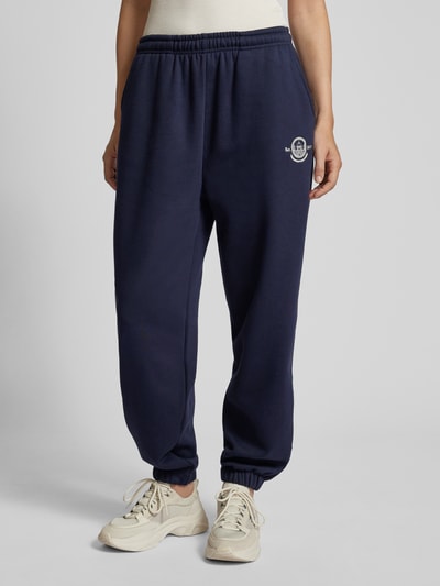 LeGer by Lena Gercke Regular Fit Sweatpants mit Label-Stitching Modell 'Maxime' Marine 4