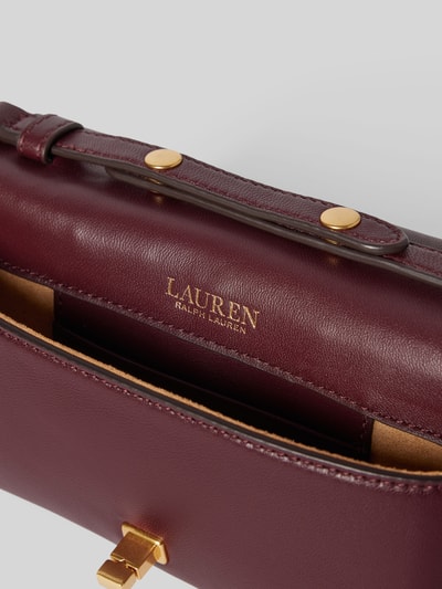 Lauren Ralph Lauren Crossbody Bag mit Label-Detail Dunkelrot 5