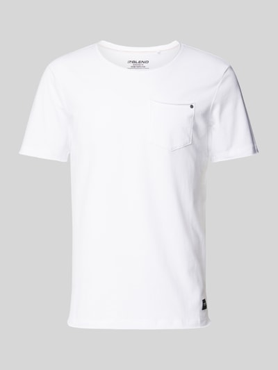 Blend T-Shirt mit Rundhalsausschnittt Modell 'NOEL' Offwhite 2