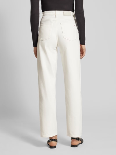 Tommy Hilfiger Stoffhose mit 5-Pocket-Design Offwhite 5