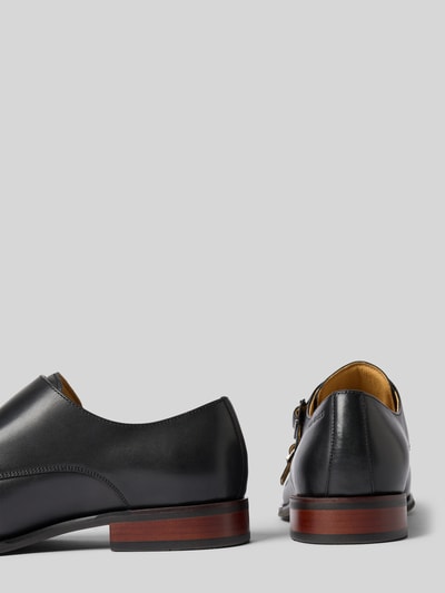 Carl Gross Schuhe aus echtem Leder mit Logo-Prägung Modell 'Ulli' Black 2
