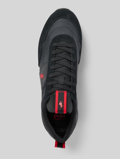Polo Ralph Lauren Sneaker aus beschichtetem Leder-Mix Black 3