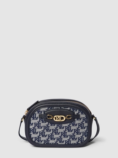 Lauren Ralph Lauren Umhängetasche mit Label-Details Modell 'JORDYNN' Marine 2