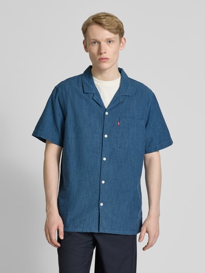 Levi's® Relaxed Fit Freizeithemd mit Brusttasche Modell 'THE SUNSET CAMP' Blau 4