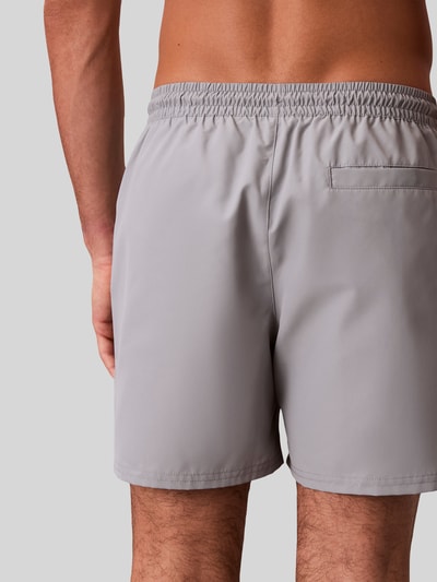 Calvin Klein Underwear Badeshorts mit Logo Detail Dunkelgrau 3