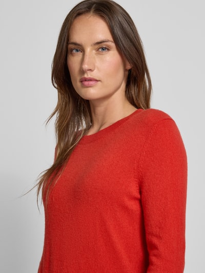 Christian Berg Woman Gebreide pullover van puur kasjmier Rood - 3