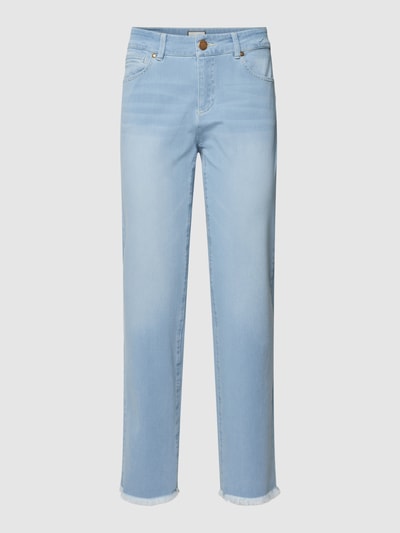 SEDUCTIVE Cropped Jeans im 5-Pocket-Design Modell 'CLAIRE' Hellblau 2