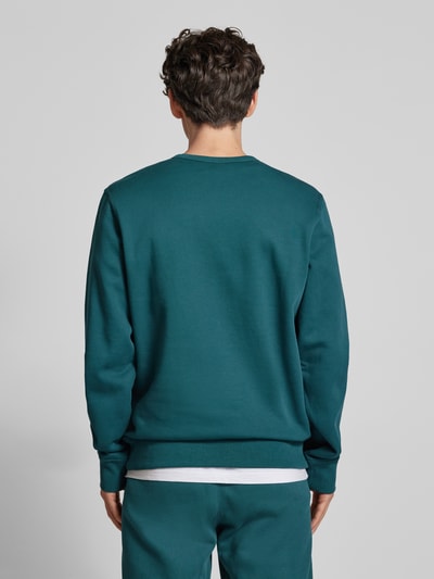 CHAMPION Sweatshirt met labelstitching Donkergroen - 5