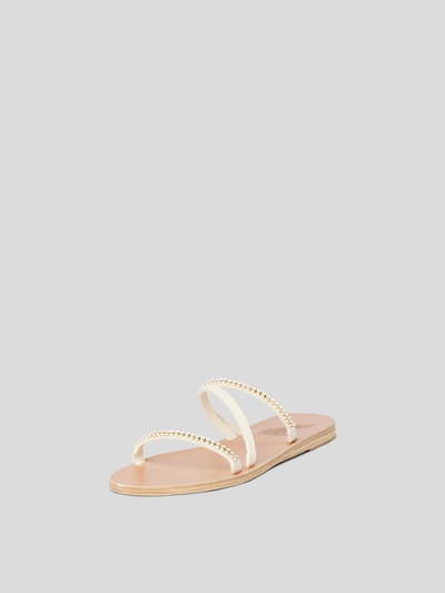 Ancient Greek Sandals Sandalen mit Zierbesatz Offwhite 2