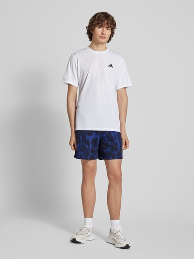 adidas Sportswear Sweatshorts mit elastischem Bund Dunkelblau 1