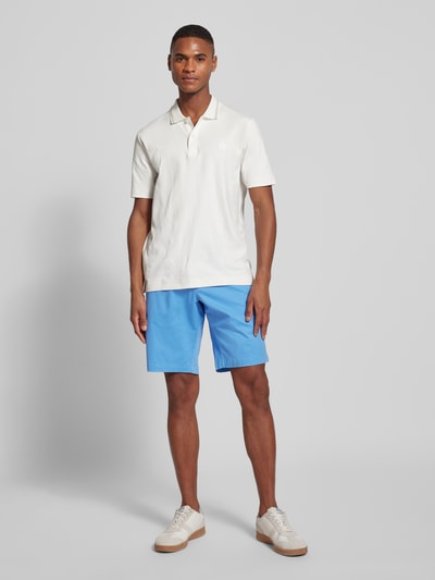 Tommy Hilfiger Relaxed Fit Chinoshorts aus Baumwoll-Mix Modell 'HARLEM' Royal 1