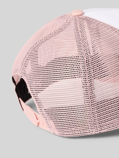 New Era Trucker Cap mit Label-Patch Rosa 3