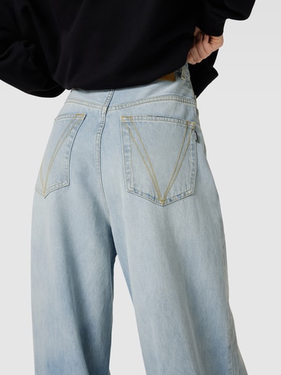 VETEMENTS Loose Fit Jeans im 5-Pocket-Design Hellblau 3