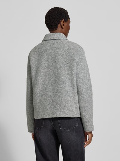 Fuchs Schmitt Wolljacke mit Umlegekragen Silber 5