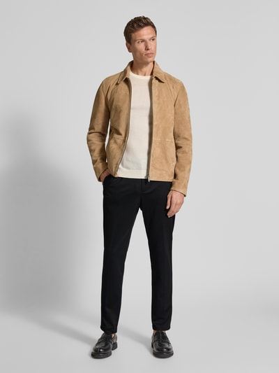 s.Oliver BLACK LABEL Slim Fit Jogpants aus Stretch-Jersey Modell 's.O JOGG' Black 1