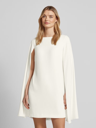 Lauren Ralph Lauren Mini-jurk met boothals, model 'PETRA' Offwhite - 4