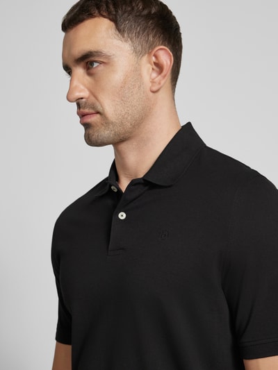 bugatti Poloshirt mit Polokragen Black 3